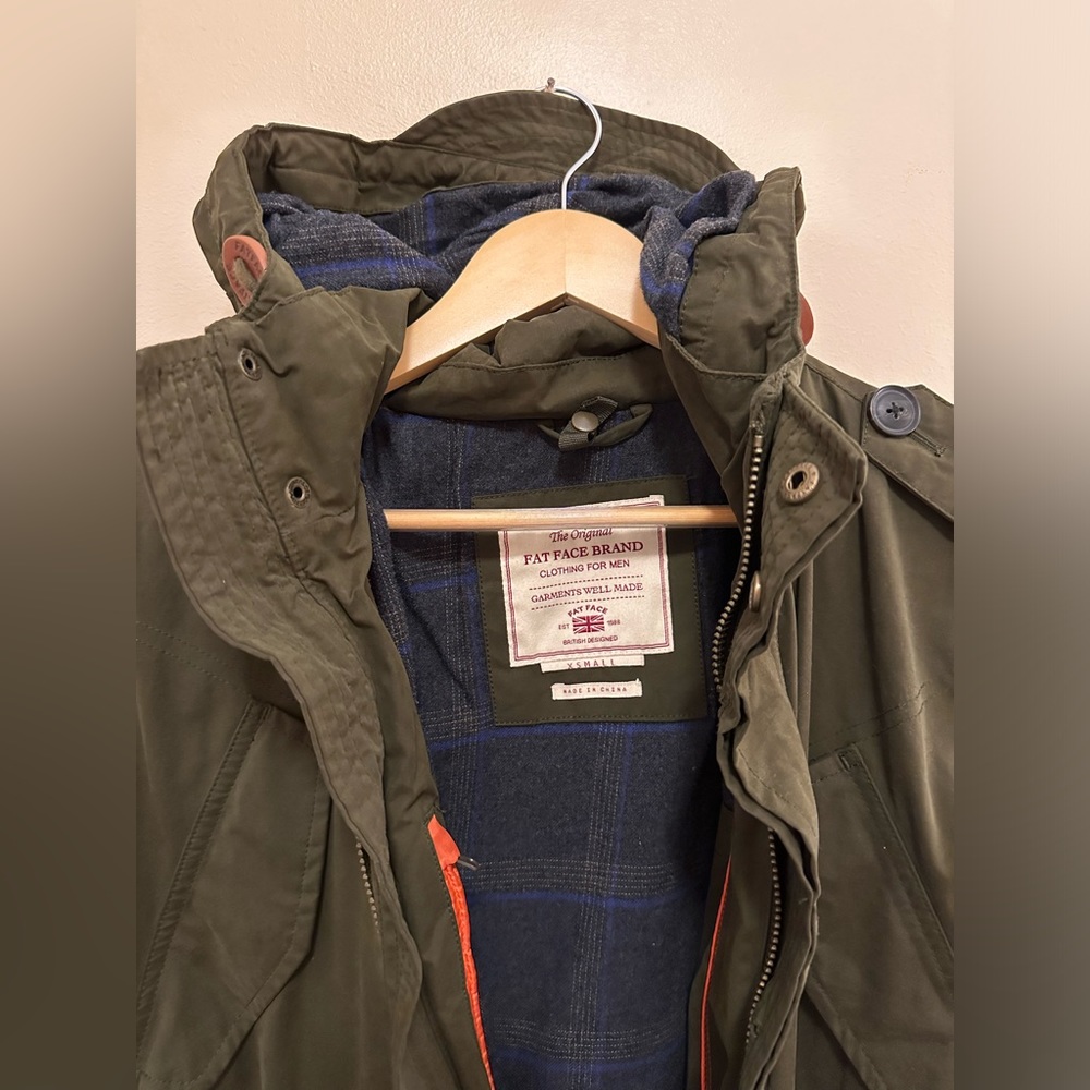 Olive green jacket